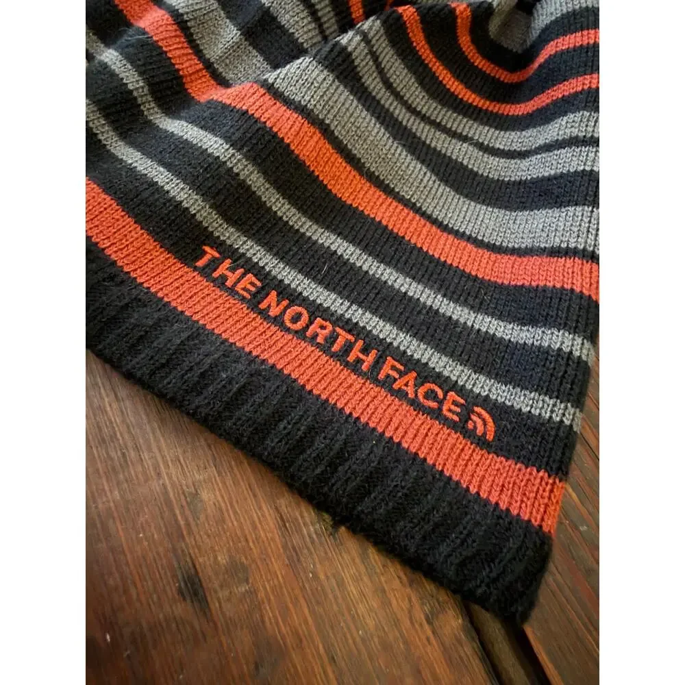 The NORTH FACE Fleece Lined Striped Beanie sz OS (Unisex)